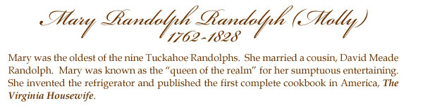 Brief Biography of Mary Randolph